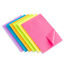 Lined Neon Sticky Note Pad 4X6 L/Scape