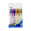 Bazic Pure Colour Stick Pen / Assorted Colour 1.0mm Medium Point-Sold per Pack Only
