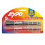 Expo Ink Indicator Dry Erase Markers / Pack of 2 (Chisel Tip) Black & Red