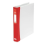 ColourHide Insert Softgrip A4 2D Ring Binder - Red / 200 Page Capacity (25mm Spine) In CDU