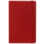 Fabio Ricci Tria Lined Journal - Red / 22.8 x 35.5cm (Premium Quality Ivory 80GSM Paper - 160 Pages) Textured Linen Cover