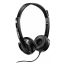 Rapoo H100-Black Wired Stereo Headsets