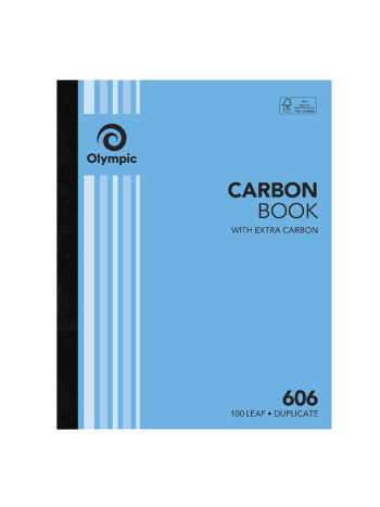 Carbon Book duplicate #606 250x200mm