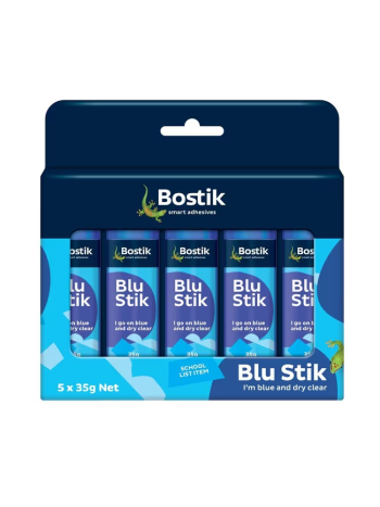 Bostick Glue Stick 35G  5/pack - Sold per Pack Only