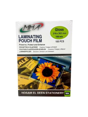 A4 Laminating Pouch 150Mic Bright Office -Sold Per Piece