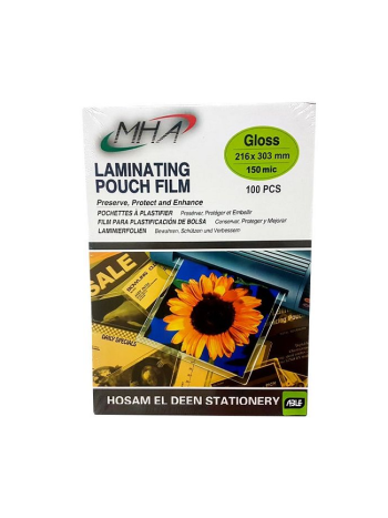 Bright Office Laminating Pouch ID Size 150 Mic-Sold Per Piece