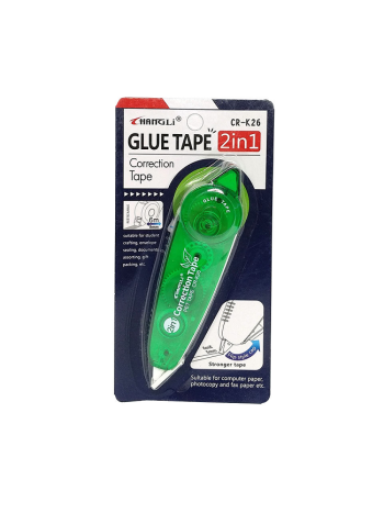 Correction Tape And Glue 2 In 1 CR-K26
