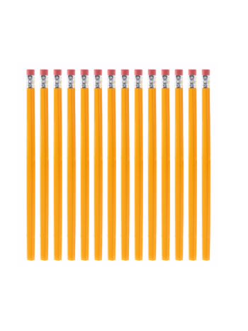 Pencil Yellow With Eraser