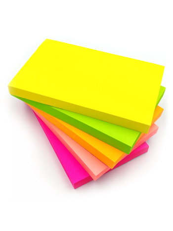 76Mmx127Mm Post It Notepad Sticky Note Asst Color 100Sht B5