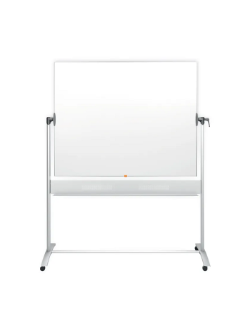 Whiteboard 1200mmx900mm magnetic reversible Nob Mobile