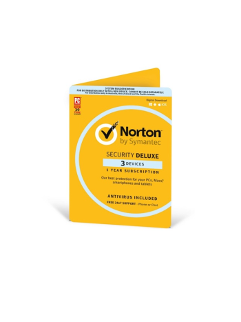 Norton 21368742 Security Deluxe 3D 1YR
