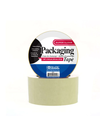 Bazic Packing Tape / 48mm x 50M (Clear)