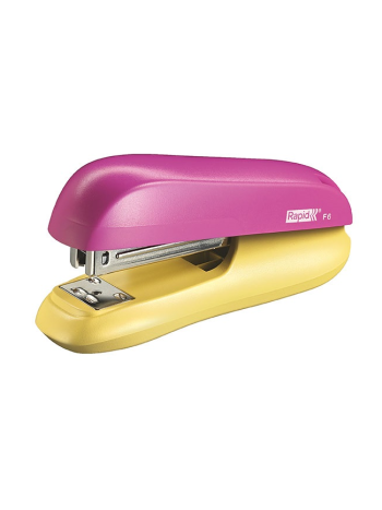 Rapid Stapler F6 Pink/Yellow 0402508