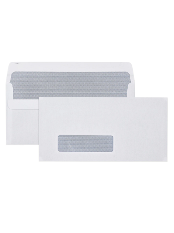 Envelope 110mmx220mm DL white window -SOLD PER PIECE