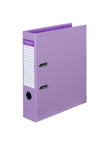 Lever Arch File A4 Pe Purple Colourhide