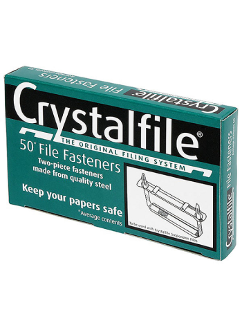 Fastener Metal 80Mm 50/Pk Crystalfile