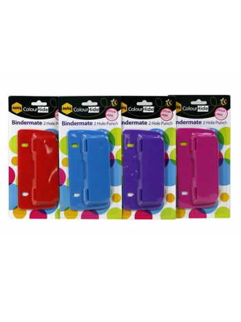 Marbig Bindermate 2 Hole Punch / Assorted Colours