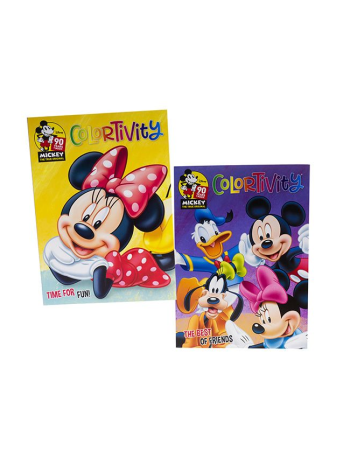 Kids Colouring Book - Mickey & Minnie