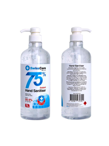 AC2304/2366 SwissCare 75% Instant Hand Sanitiser 1L