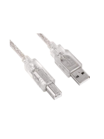 Astrotek AT-USB-AB-2M USB2.0 Printer Cable 2m AM-BM Transparent