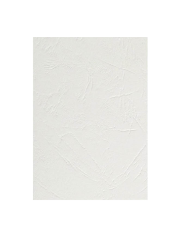 Cover A4 Leathergrain 300Gsm White GBC-Sold Per Piece
