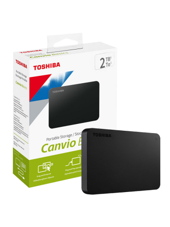 Toshiba HDTB520AK3AA 2TB Canvio Basic USB3.0 Hard Drive