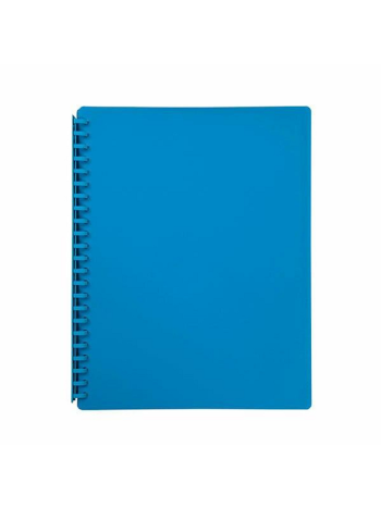 Display Book A4 20 Pocket Blue Marbig