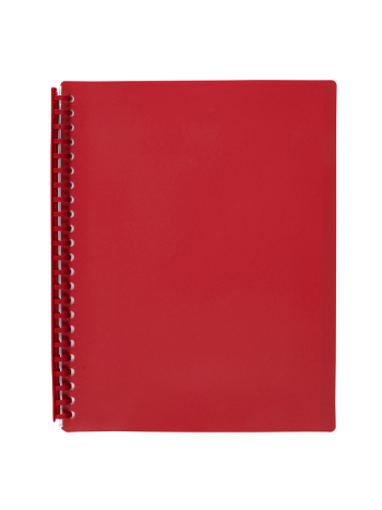 Display Book A4 20 Pocket Red Marbig
