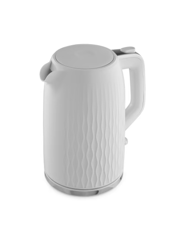 1.7 Litre Kettle- White & Silver Look