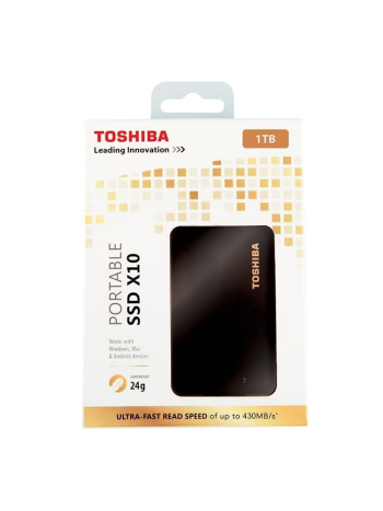 Toshiba PA5284A-1MEG X10 1TB Portable SSD