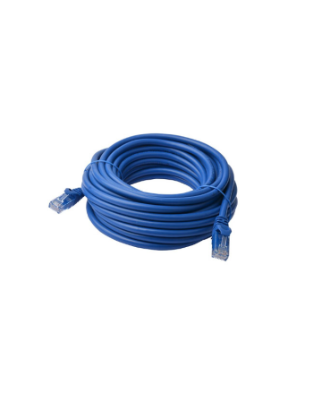 8Ware PL6A-2BLU Cat6a UTP Ethernet Cable 2m Snagless Blue