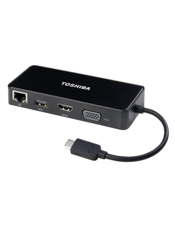Toshiba PS0001UA1PRP Dynabook USB-C Travel Adapter