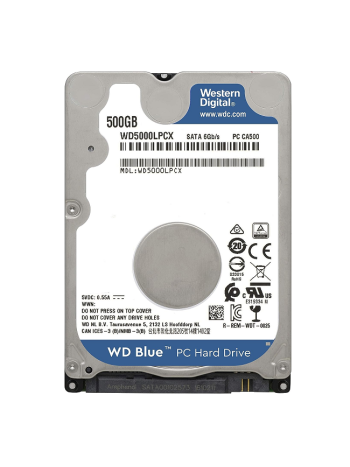 WD WD5000LPCX/WD5000LPZX 500GB 2.5 SATA HDD Blue-Image 1