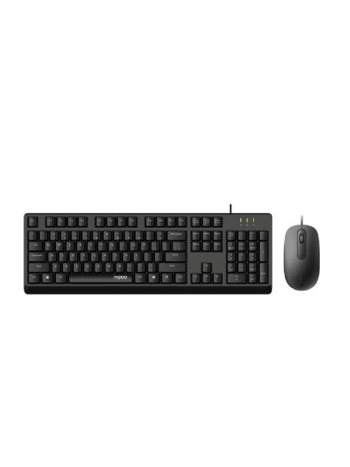 Rapoo X130PRO Wired Keyboard and Mouse Combo