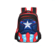 School Backpack Captain America Design